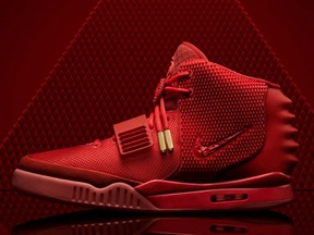 Nike Air Yeezy II Red Octobers. (Nike photo)