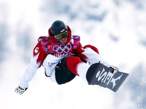 Crispin Lipscomb (Whistler, B.C.)
Men's snowboard, halfpipe
Finished 12th in heat and eliminated. 23rd overall. (REUTERS/Dominic Ebenbichler)