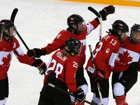 The Canadian women's hockey team faces the U.S. Wednesday morning at the Sochi Olympics (Reuters)