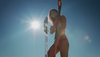 A photo of 22-year-old Lebanese slalom skier Jackie Chamoun. (Screen grab)