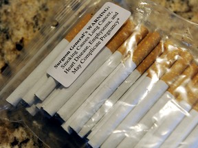 Contraband cigarettes. (Postmedia Network file)