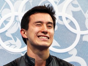 Patrick Chan will attempt to win Canada's first ever gold medal in men's figure skating Friday. (LUCY NICHOLSON/Reuters)