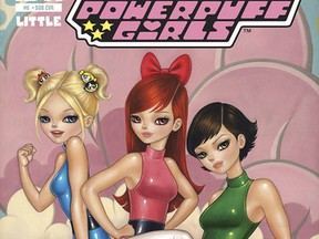A variant cover of a Powerpuff Girls comic book has been cancelled after an outcry that it sexualized young girls.