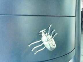 This designer beetle knob came all the way from Miami. (Supplied photo)