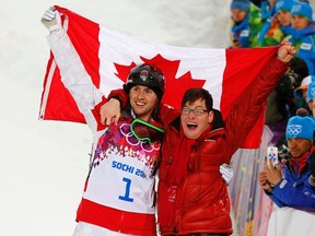 Bob Ripley finds family values throughout the Olympics, including Alex and Frederic Bilodeau (REUTERS)