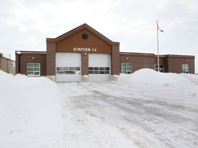 The fire hall at 1780 Taylor Ave. The city is moving to expropriate the land from Shindico. (Chris Procaylo/Winnipeg Sun)