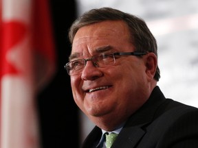 Finance Minister Jim Flaherty speaks at a post-budget breakfast in Ottawa, February 12, 2014. 

REUTERS/Chris Wattie