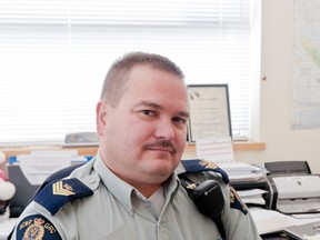 Four the past seven years, Sgt. Joe Brown served as the commander of the Piikani RCMP detachment. After 14 years of policing the reserve, he is set to accept a promotion to Staff Sergeant and take over as detachment commander in Slave Lake. Bryan Passifiume/QMI Agency