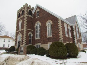 Plympton-Wyoming council has decided to put the former St. Andrew's Presbyterian Church building in Wyoming back up for sale. The town purchased the vacant building last year and was considering it as a new home for its municipal offices. FILE PHOTO/ THE OBSERVER/ QMI AGENCY