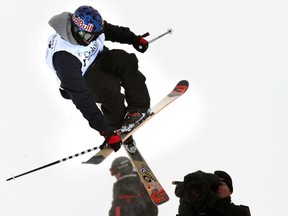 Canadian halfpipe skier Noah Bowman overcame an an allergy to cold temperatures when he was younger and is now a medal threat at the Sochi Olympics. (AL CHAREST/QMI Agency)