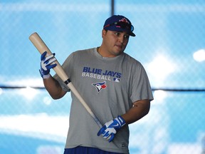 The Blue Jays expect new catcher Dioner Navarro to be an upgrade over J.P. Arencibia this season.