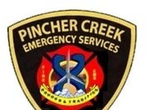 Pincher Creek Fire logo