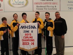 Julien Leduc's St. Claude rink has high expectations for this year's provincial high school championships