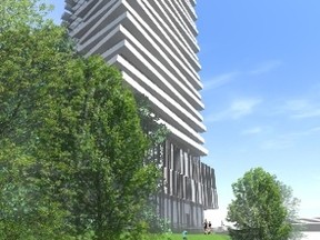 A rendering of Claridge Homes' proposed 30-storey condo tower at 1040 Somerset St. W.
Suibmitted photo
OTTAWA SUN/QMI AGENCY
