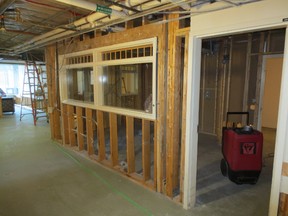 Crews continue restoration work at Woodingford Lodge Tillsonburg after a flood forced seniors out of the long-term care home to temporary residences last month.
Submitted Photo