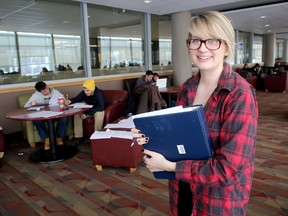 Rebecca Vukasinovic is a first-year student at Kingston St. Lawrence College studying in the child and youth worker program.  
IAN MACALPINE/KINGSTON WHIG-STANDARD/QMI AGENCY