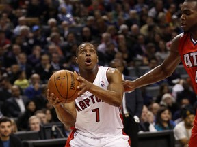 Kyle Lowry of the Toronto Raptors. (MICHAEL PEAKE/Toronto Sun)