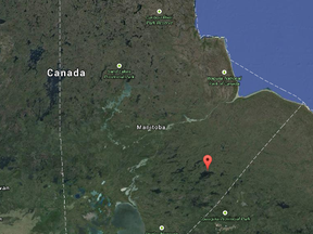 Gods River First Nation. (Google Maps)