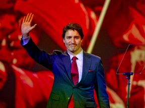 Justin Trudeau at the Liberal Convention in Montreal, Feb. 20, 2013. (PIERRE-PAUL POULIN/QMI AGENCY)