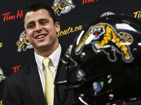 Quarterback Zach Collaros was given his release by the Argonauts and immediately signed with the rival Ticats. (DAVE THOMAS/TORONTO SUN)