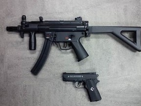 Some BB guns look like actual weapons. POSTMEDIA NETWORK FILE PHOTO
