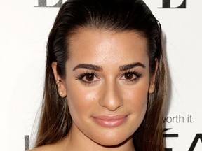 Lea Michele at the ELLE 20th annual Women in Hollywood celebration. (Brian To/WENN.com)