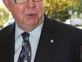Former prime minister Joe Clark will be speaking at Queen's University on Tuesday, March 4.