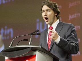 Federal Liberal Leader Justin Trudeau.
TOM HICKEN/QMI AGENCY FILES