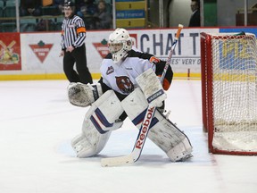 Nick Schneider started the season with the Regina Pats before getting traded to the Medicine Hat Tigers. (Eugene Erick, Double E Photography)