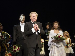 Andrew LLoyd Webber at the premiere of Phantom of the Opera at Stage theatre Neue Flora in Hamburg, Germany. (Schultz-Coulon/WENN.com)