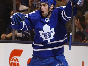 Trevor Smith of the Toronto Maple Leafs. (CRAIG ROBERTSON/Toronto Sun files)