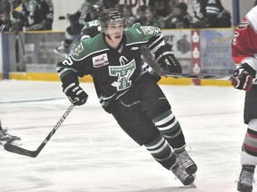 Tyler Jeanson of the Portage Terriers.