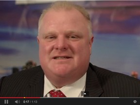 Rob Ford appears on Episode 3 of the Ford Nation YouTube show.