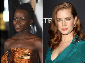 Amy Adams and Lupita Nyong'o will shine on red carpet fashion's biggest night. (FayesVision/Apega/WENN)