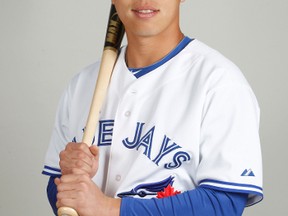 Young Blue Jays catcher Derrick Chung. (USA Today/photo)