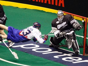 The Edmonton Rush could match the league-record eight-game winning streak with a win over the Toronto Rock on Friday. (QMI Agency)