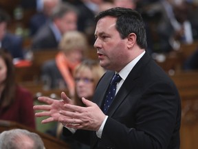 Canada's Employment and Multiculturalism Minister Jason Kenney speaks during Question Period in the House of Commons on Parliament Hill in Ottawa February 27, 2014. REUTERS/Chris Wattie