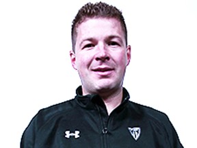 Jason McKee, head coach of the Spruce Grove Saints, was named AJHL Coach of the Year. - File Photo