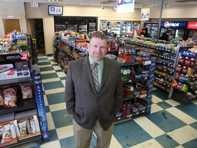 Bruce Watson of Mac's Convenience Stores says corner stores should be allowed to sell beer, wine and spirits in Ontario. (Elliot Ferguson The Whig-Standard)
