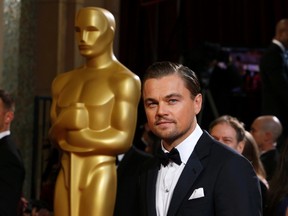 Poor Leo, it just wasn't his time to win an Oscar. Again. 

REUTERS/Adrees Latif