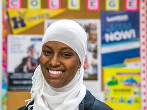 Ahlam Ahmed graduated from Nelson A. Boylen Collegiate Institute, one of Toronto's most challenged high schools. (ERNEST DOROSZUK/Toronto Sun)