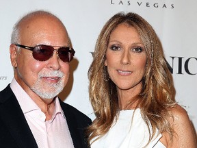 Celine Dion with her husband Rene Angelil (WENN.COM)