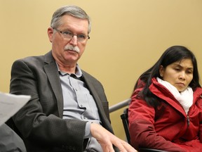 Thurlow resident Bruce Anderson had concerns about growth in his ward at Monday's planning meeting.