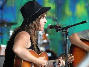 Singer-songwriter Serena Ryder will be one of three co-hosts of the Juno Awards, March 30 in Winnipeg, Manitoba, Canada. (KEVIN KING/Winnipeg Sun/QMI Agency)