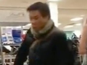 A Sears employee at Polo Park was fired after allegedly making a racial remark to a customer pictured here. (YOUTUBE SCREEN GRAB)