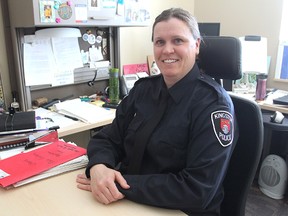 Const. Terri Kennedy runs the annual Citizens' Police Academy, a way for average citizens to find out about the various departments and units inside Kingston Police.
Michael Lea The Whig-Standard
