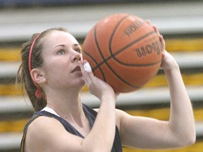 Kingston natives Liz Boag, above, and Jenny Wright of the Queen's Golden Gaels have been named East Division first-team all-stars in Ontario University Athletics women's basketball. (Whig-Standard file photo)
