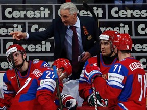 Russia's head coach Zinetula Bilyaletdinov has stepped down. (REUTERS)