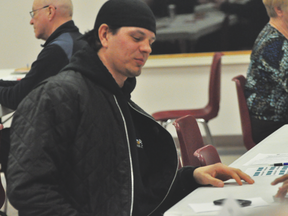 Everett Mazurat is this year’s winner of the Knights of Columbus Peter Costigan Cribbage tournament with a score of 1254, winning $100.