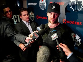 Nick Schultz says knowing in advance that the team would try to trade him allowed him to prepare for the possibility. (Ian Kucerak, Edmonton Sun)
